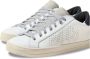 P448 Witte Sneakers met Grijze Tong White Heren - Thumbnail 3