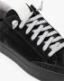 P448 Zwarte Suède Sneakers Soho-M Stijl Black Heren - Thumbnail 4