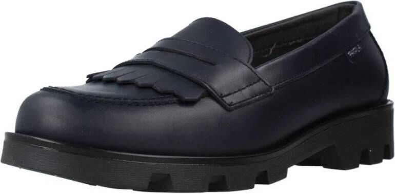 Pablosky Blauwe School Loafers voor Kinderen Blue Dames