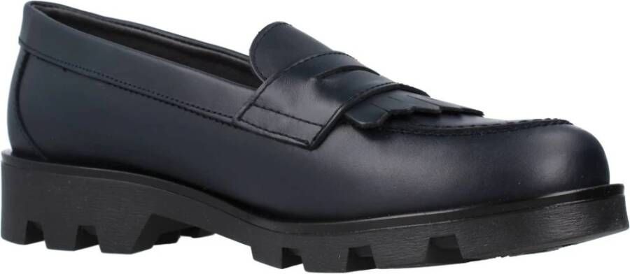 Pablosky Blauwe School Loafers voor Kinderen Blue Dames