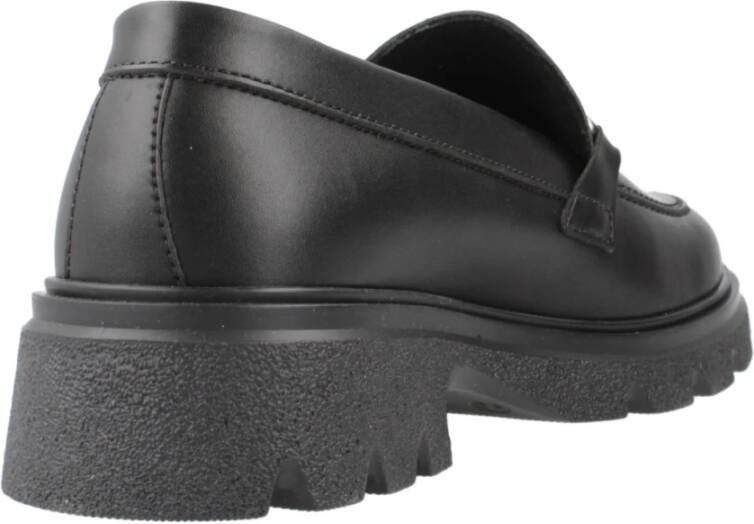 Pablosky Klassieke Loafers voor Schooluniformen Black Dames