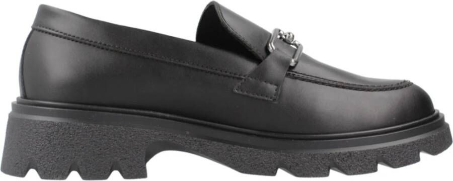 Pablosky Klassieke Loafers voor Schooluniformen Black Dames