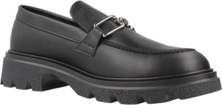 Pablosky Klassieke Loafers voor Schooluniformen Black Dames