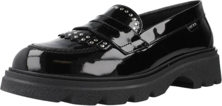 Pablosky Klassieke Loafers voor Schooluniformen Black Dames