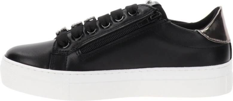 Paciotti Casual Mode Sneakers in Kunstleer Black Dames