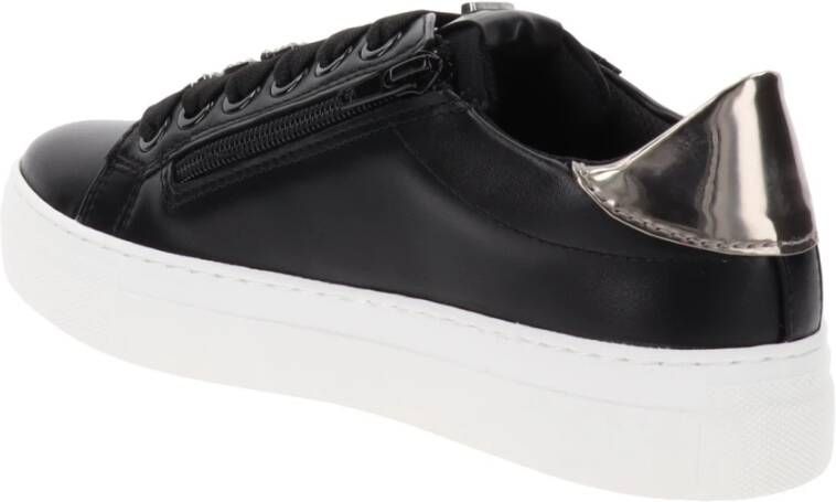 Paciotti Casual Mode Sneakers in Kunstleer Black Dames