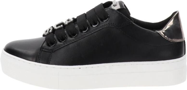 Paciotti Casual Mode Sneakers in Kunstleer Black Dames