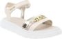 Paciotti Dames Sandalen van Imitatieleer met Klittenbandsluiting Beige Dames - Thumbnail 2