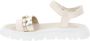 Paciotti Dames Sandalen van Imitatieleer met Klittenbandsluiting Beige Dames - Thumbnail 5