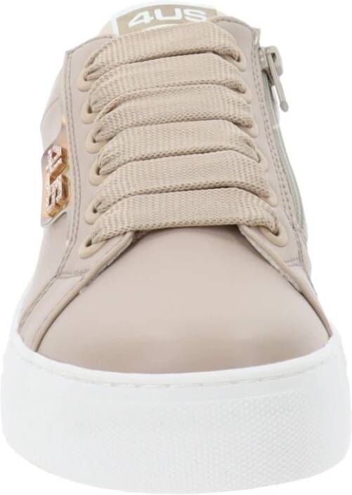 Paciotti Damesneakers van Kunstleer Beige Dames