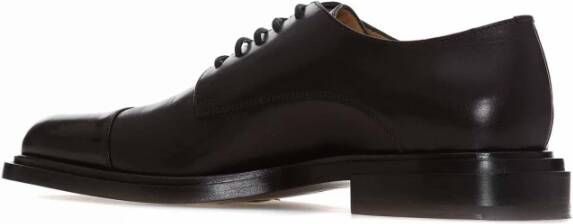 Paciotti Klassieke Leren Derbies Schoenen Black Heren