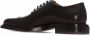 Paciotti Klassieke Leren Derbies Schoenen Black Heren - Thumbnail 3