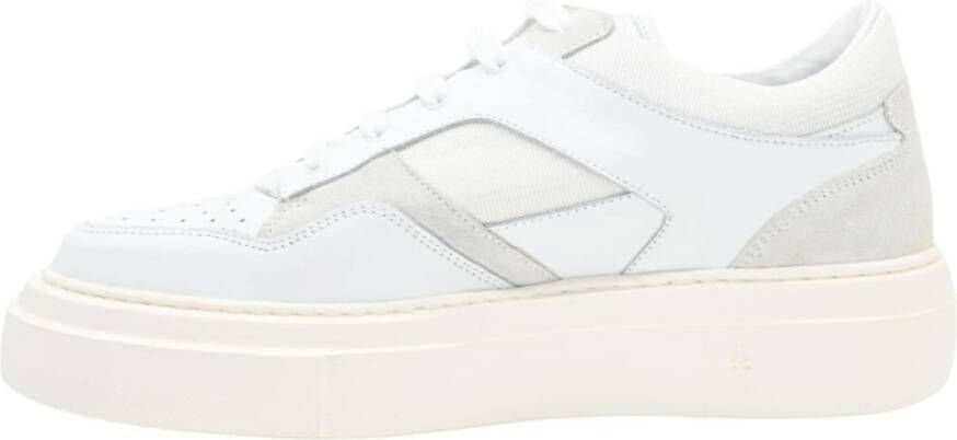 Paciotti Witte Zachte Knuffel Sneakers White Heren