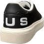 Paciotti Zwarte leren sneaker met wit logo Black Dames - Thumbnail 2