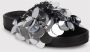 Paco Rabanne Zilveren Paillet Instap Sandalen Gray Dames - Thumbnail 2