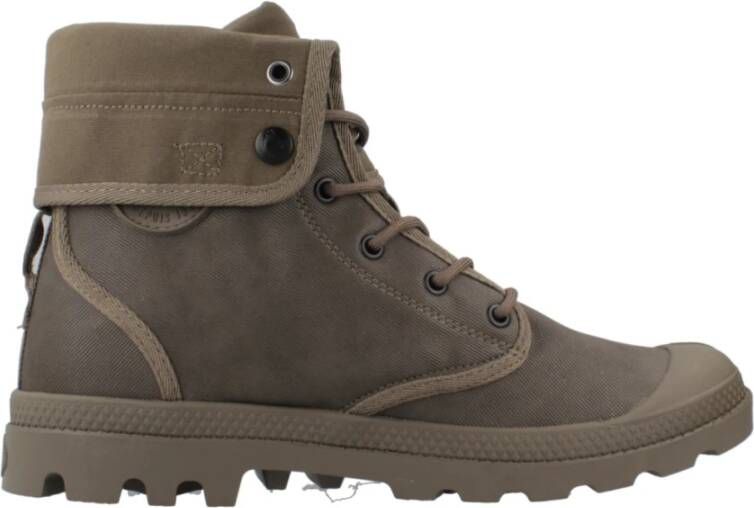 Palladium Coated Major Veterschoenen Brown Heren