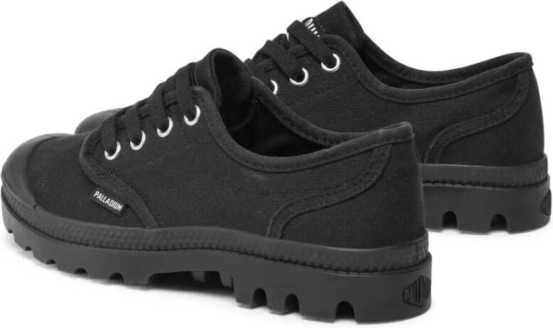 Palladium Dames sportschoenen van canvas Pampa Oxford Zwart Dames