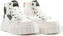 Palladium Hoge Sneakers Pallatower HI Star White 98573-116-M - Thumbnail 4