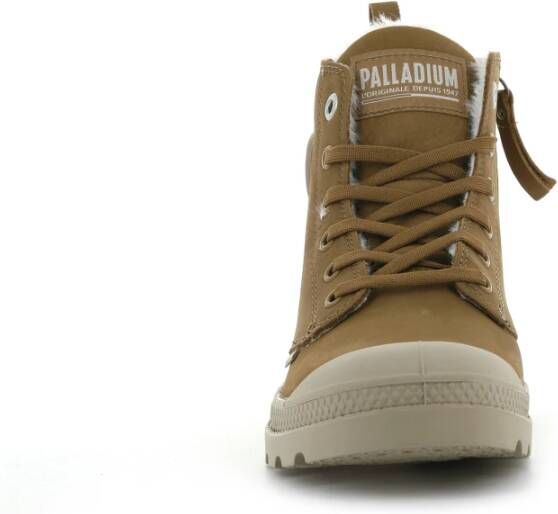 Palladium Pampa Hi Damesschoenen Bruin Dames