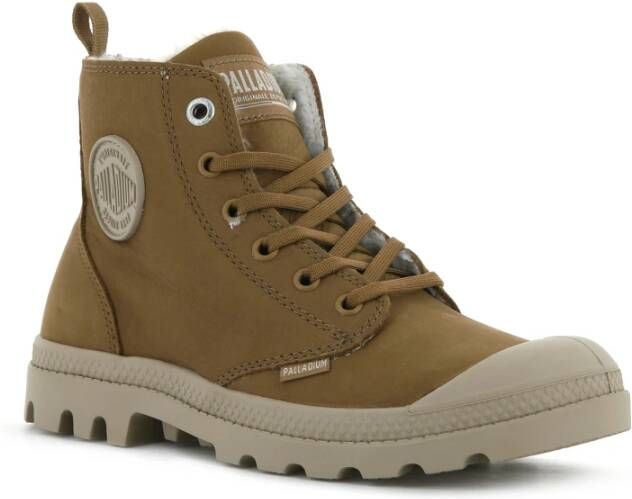 Palladium Pampa Hi Damesschoenen Bruin Dames