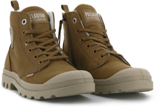 Palladium Pampa Hi Damesschoenen Bruin Dames