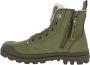 Palladium Pampa Hi Zip WL 95982-377-M Vrouwen Groen Sneakers - Thumbnail 4