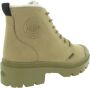 Palladium Nubuck Rits Dameslaarzen Brown Dames - Thumbnail 6