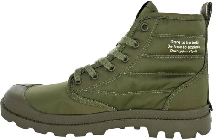 Palladium Pampa HI Dare Jott Schoenen Green Heren