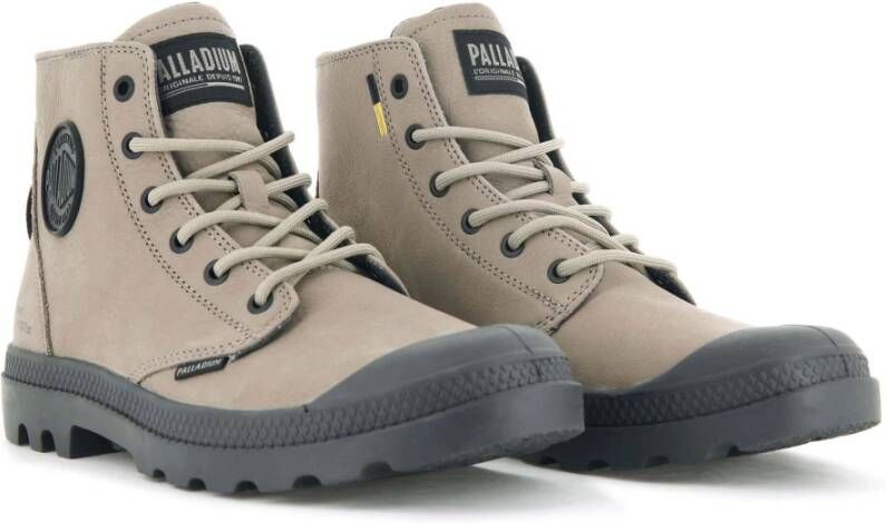 Palladium Pampa Hi Supply Leren Laarzen Beige Heren