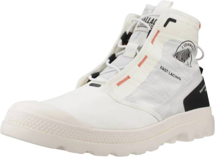 Palladium Reis Licht Veterschoenen White Dames