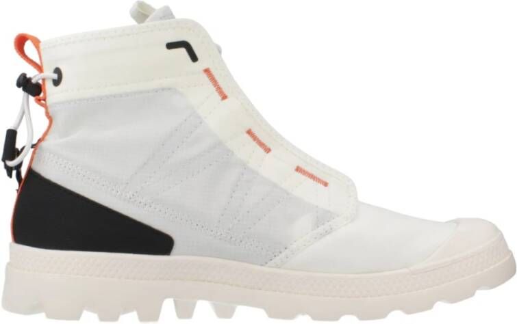 Palladium Reis Licht Veterschoenen White Dames