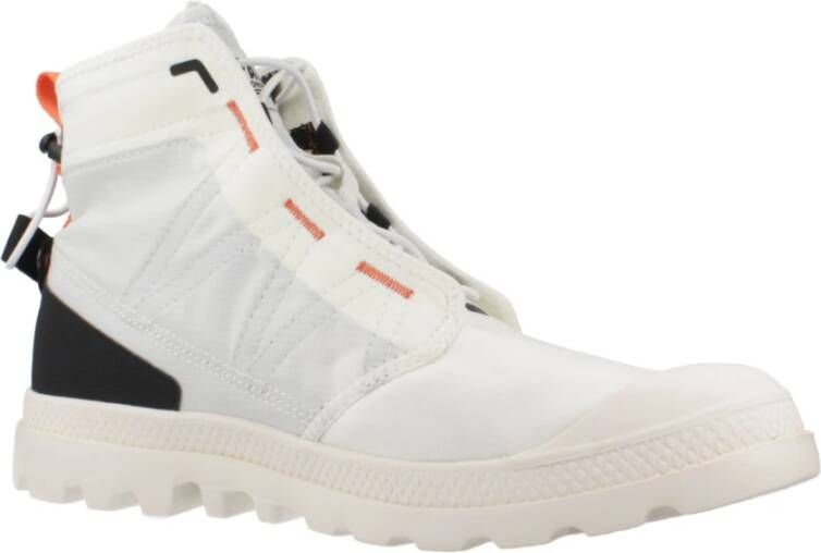 Palladium Reis Licht Veterschoenen White Dames