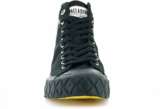 Palladium Sneakers aas canvas middan Zwart Heren