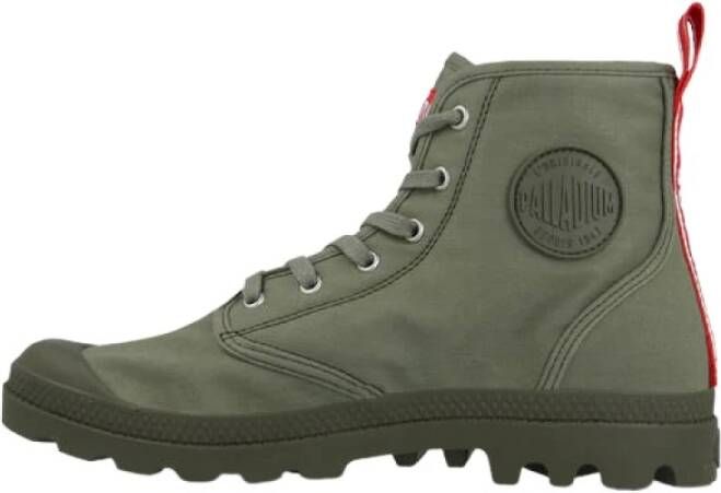 Palladium Sneakers hoi dare olive night Groen Unisex