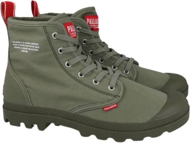 Palladium Sneakers hoi dare olive night Groen Unisex