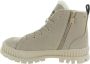 Palladium Sneeuw Warme Ritslaarzen Beige Dames - Thumbnail 5