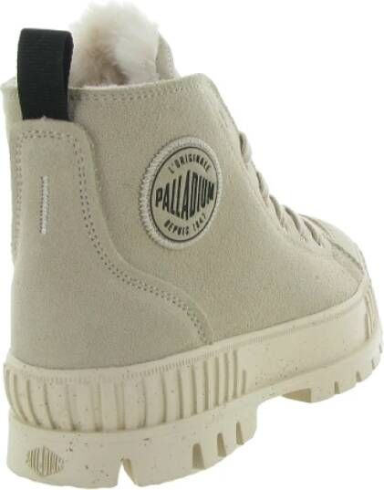 Palladium Sneeuw Warme Ritslaarzen Beige Dames