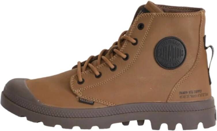 Palladium Unisex Enkellaarzen Pampa Hi Supply Beige Dames