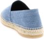 Palm Angels Denim Espadrilles met Geborduurd Logo Blue - Thumbnail 2