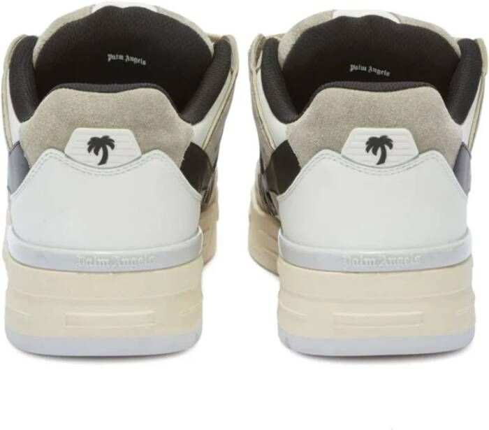 Palm Angels Grijze Sneakers met Logo Detail Gray Heren