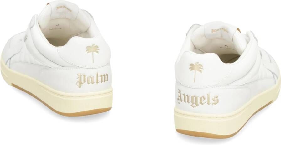 Palm Angels Lage sneakers met contrasterende zool White Heren