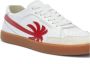 Palm Angels Leren sneakers met palmboom motief White Heren - Thumbnail 2