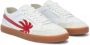 Palm Angels Leren sneakers met palmboom motief White Heren - Thumbnail 5