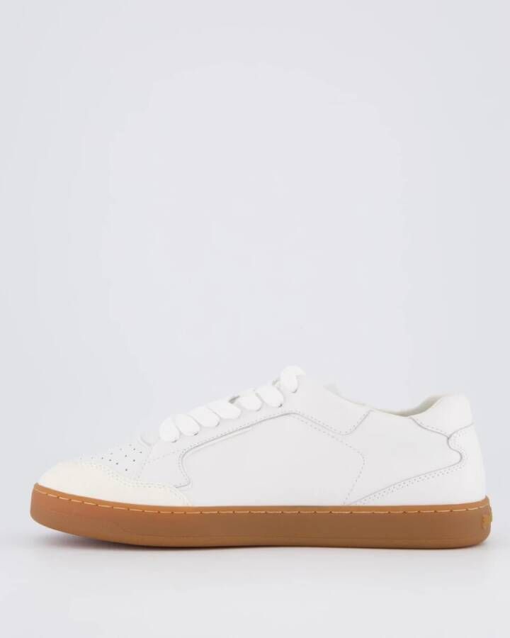 Palm Angels Leren sneakers voor heren White Heren