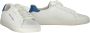 Palm Angels Leren Tennissneakers met Contrasterende Hiel White Heren - Thumbnail 2