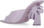 Palm Angels Lila Leren Hakmuiltjes Purple Dames - Thumbnail 3