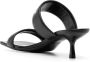 Palm Angels Zwarte Instap Sandalen met Dubbele Bandjes Black Dames - Thumbnail 5