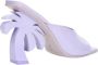 Palm Angels Lila Lakleren Hakmuiltjes Purple Dames - Thumbnail 3