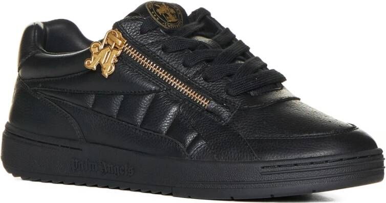 Palm Angels Side Zip University Sneakers Black Heren