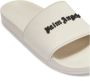 Palm Angels Beige Logo-Print Slides voor Beige - Thumbnail 9